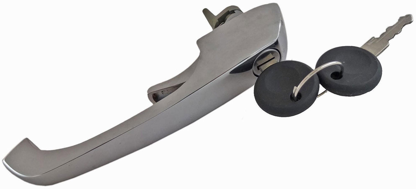 Exterior Door Handle With Keyset Chrome - Dorman# 94542