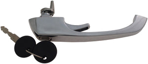 Exterior Door Handle Front Right Or Left Chrome - Dorman# 94544