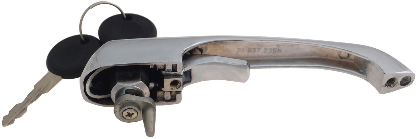 Exterior Door Handle Front Right Or Left Chrome - Dorman# 94544