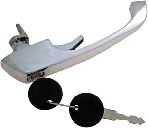 Exterior Door Handle Front Right Or Left Chrome - Dorman# 94544