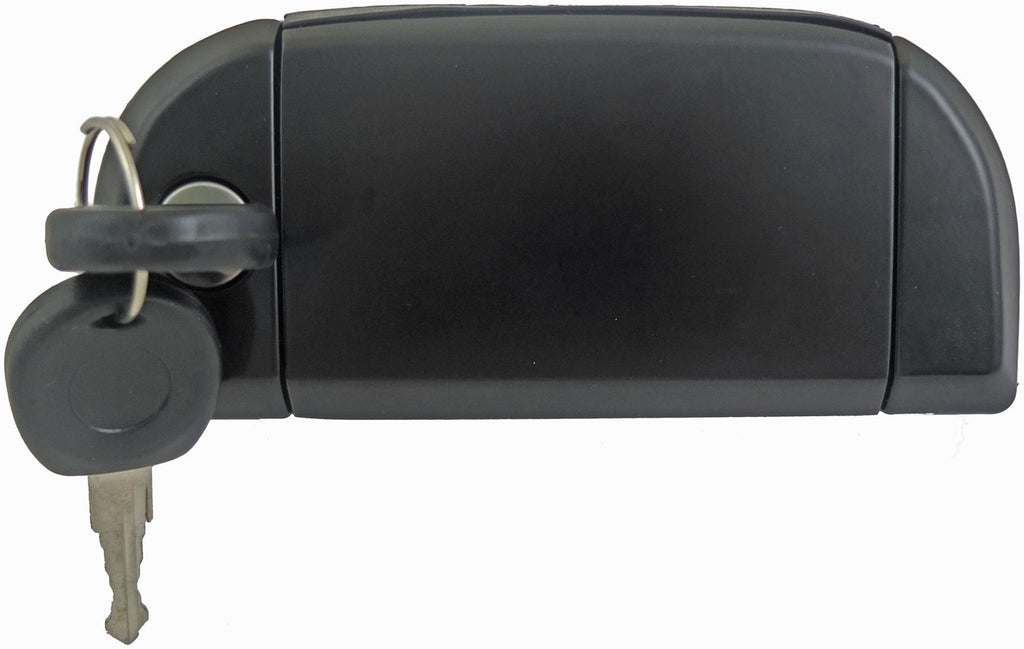 Exterior Door Handle Front Right With Keys Smooth Zinc - Dorman# 94545