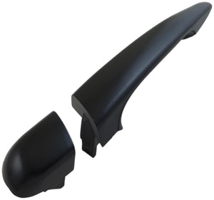 Exterior Door Handle Rear Left Smooth Black - Dorman# 95133