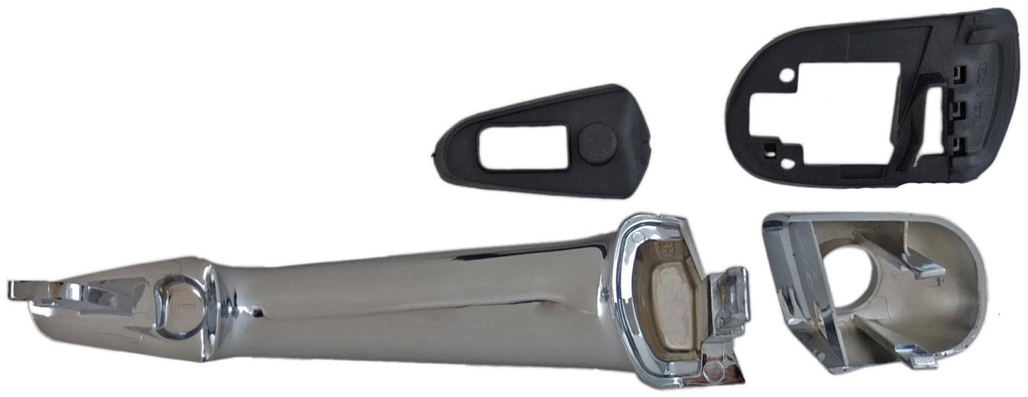 Exterior Door Handle Front Left All Chrome - Dorman# 95135