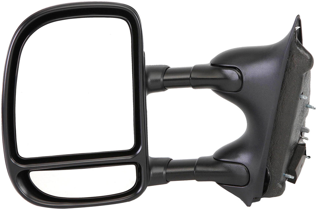 New Side View Mirror Left, Manual, Dual Arms, Foldable - Dorman 955-1122