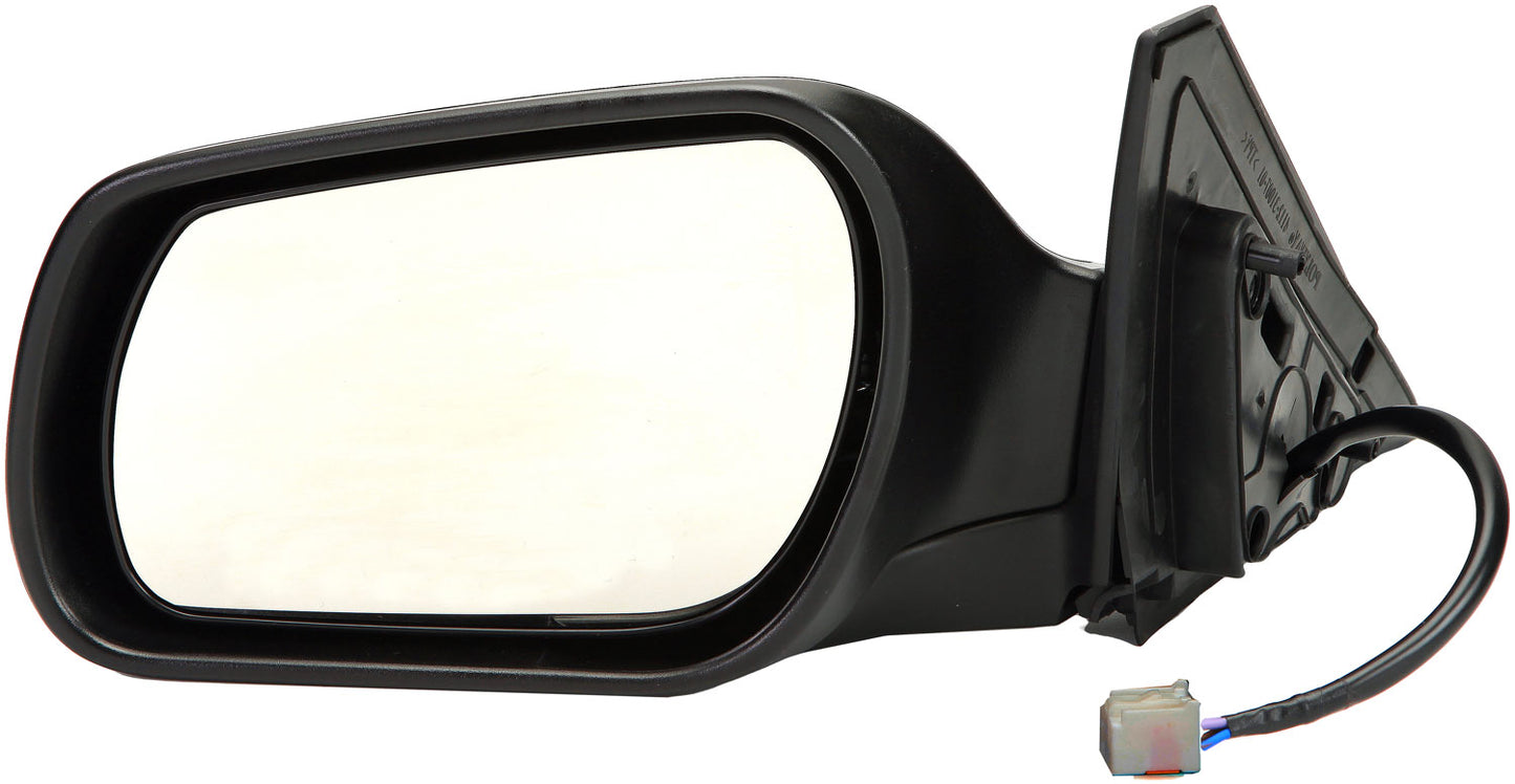 Black Side View Mirror Power Heated (Code 16W) w/ Mazdaspeed (Dorman# 955-1624)