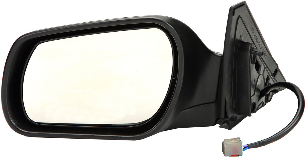 Black Side View Mirror Power Heated (Code 16W) w/ Mazdaspeed (Dorman# 955-1624)