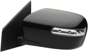 Black Side View Mirror Power, Non-heated w/ Signal Lamp (Dorman# 955-1628)