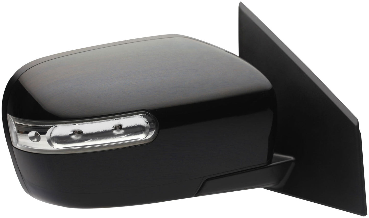 Black Side View Mirror Power, Non-heated w/ Signal Lamp (Dorman# 955-1629)