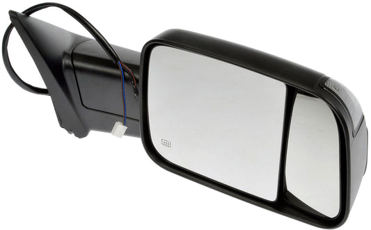 Power Towing Mirror Flip Up, Folding, Black (Dorman# 955-1677)