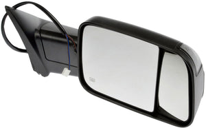 Power Towing Mirror Flip Up, Folding, Black (Dorman# 955-1677)
