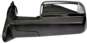 Power Towing Mirror Flip Up, Folding, Chrome (Dorman# 955-1678)