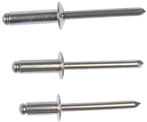 Rivet - Aluminum - 3/16 In.-Assortment - Dorman# 961-030