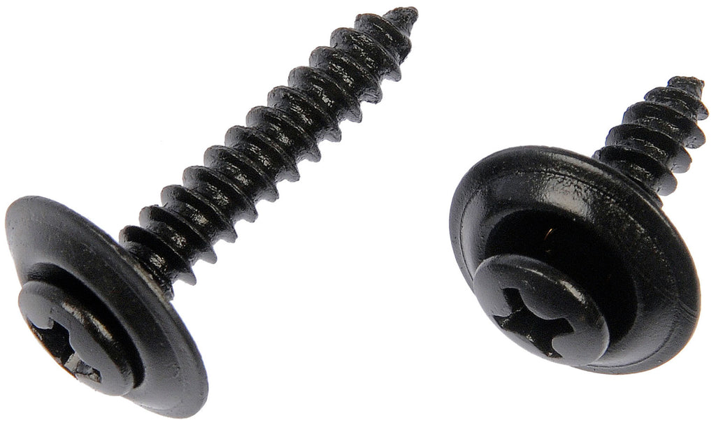 Trim Screw - Black - No. 8 x 5/8 In., 1 In. - Dorman# 961-205