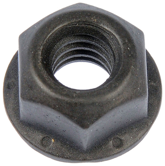 Hex Flange Nut-Grade 8-Thread Size: 1/4-20, Height: 7/16 In. - Dorman# 962-010