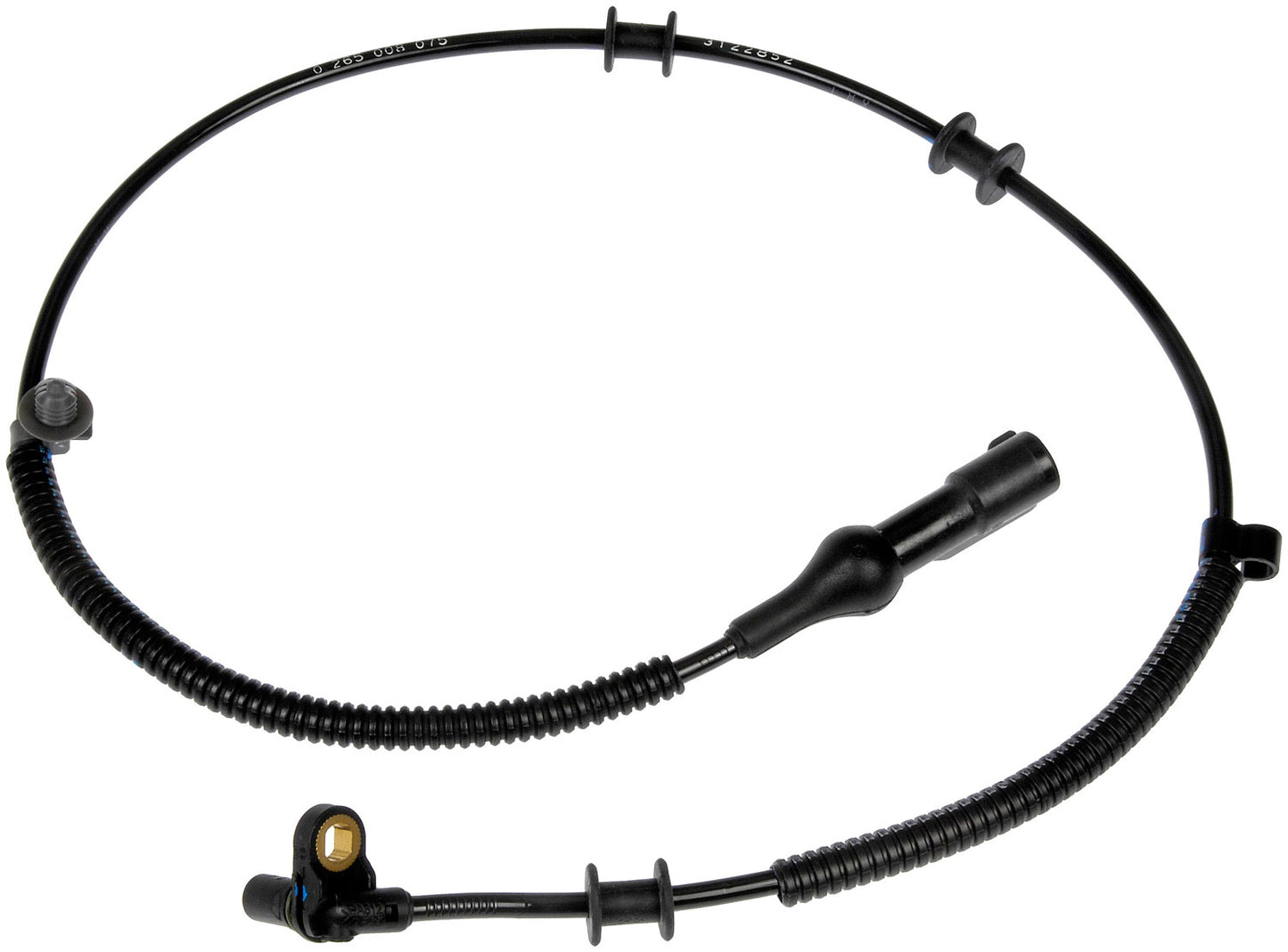 Anti-lock Braking System Wheel Speed Sensor w/ Wire Harness (Dorman# 970-051)