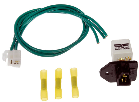 New Blower Motor Resistor Kit With Harness - Dorman 973-501