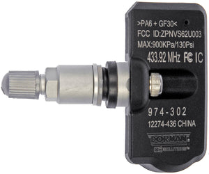 Multi-Fit (433) Universal Programmable TPMS Sensor (Dorman# 974-302)