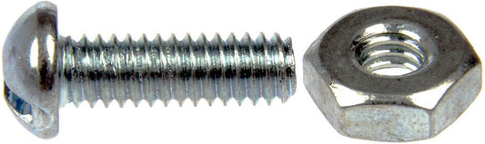 Stove Bolt With Nuts - 1/4-20 x 2-1/2 In. - Dorman# 850-725