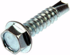 Self Tapping Screw-Stainless Steel-Oval Head-No10 x 1/2