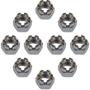 10 Hex Nut-Castellated-Thread Size: 3/4-16, Height: 1-1/8 In. (Dorman #220-017)