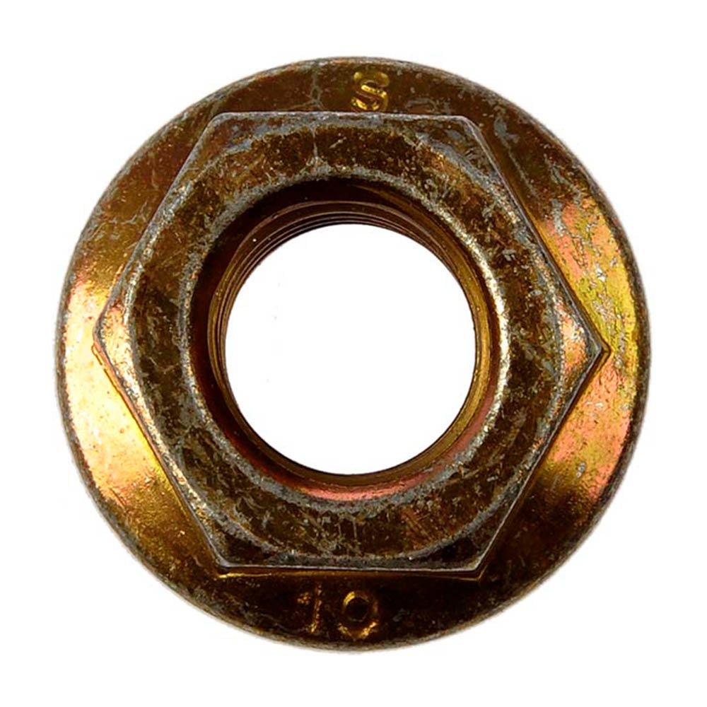 10 Torque Lock Flanged Nut-Class 10 - M14-2.0, Height 17mm (Dorman #432-314)