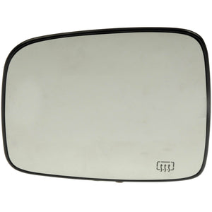 Left Door Driver Side Mirror Glass (Dorman #56244) for 02-03 Jeep Liberty