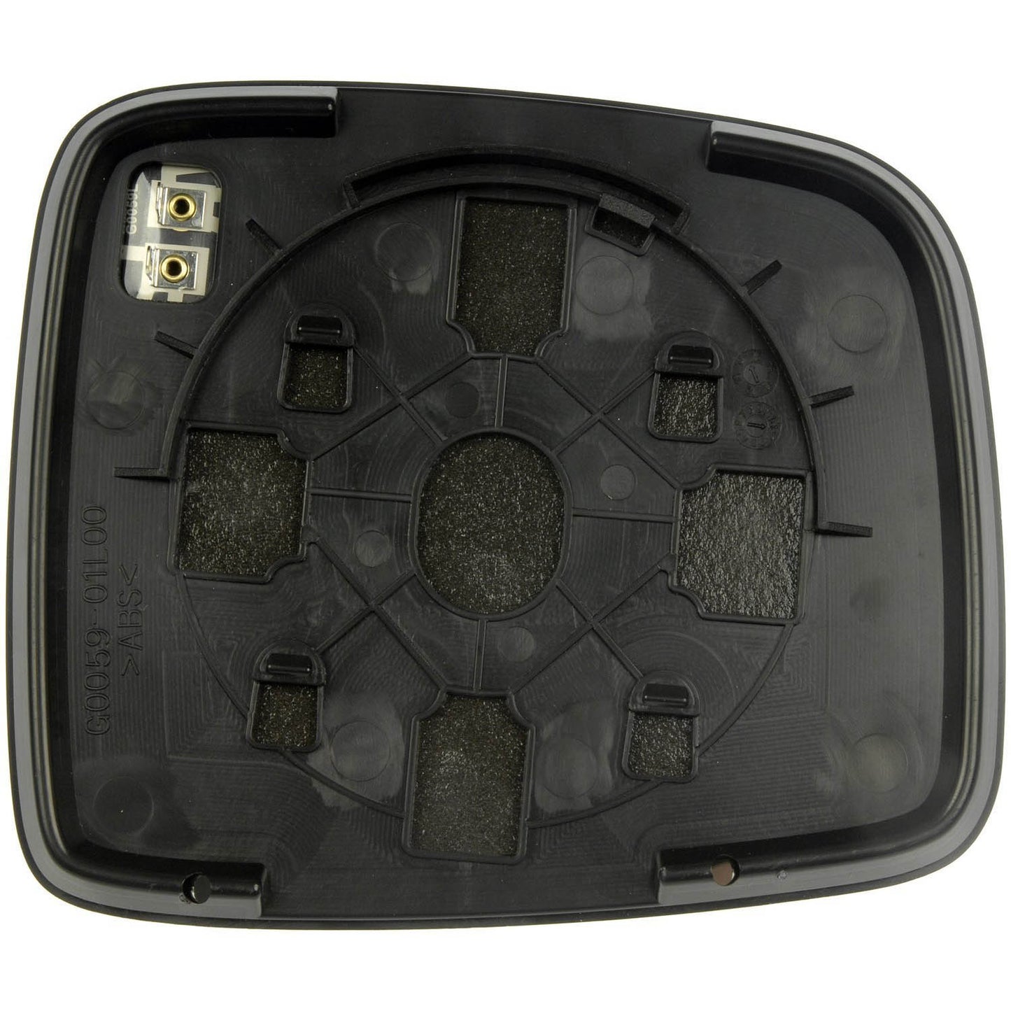 Left Door Driver Side Mirror Glass (Dorman #56244) for 02-03 Jeep Liberty