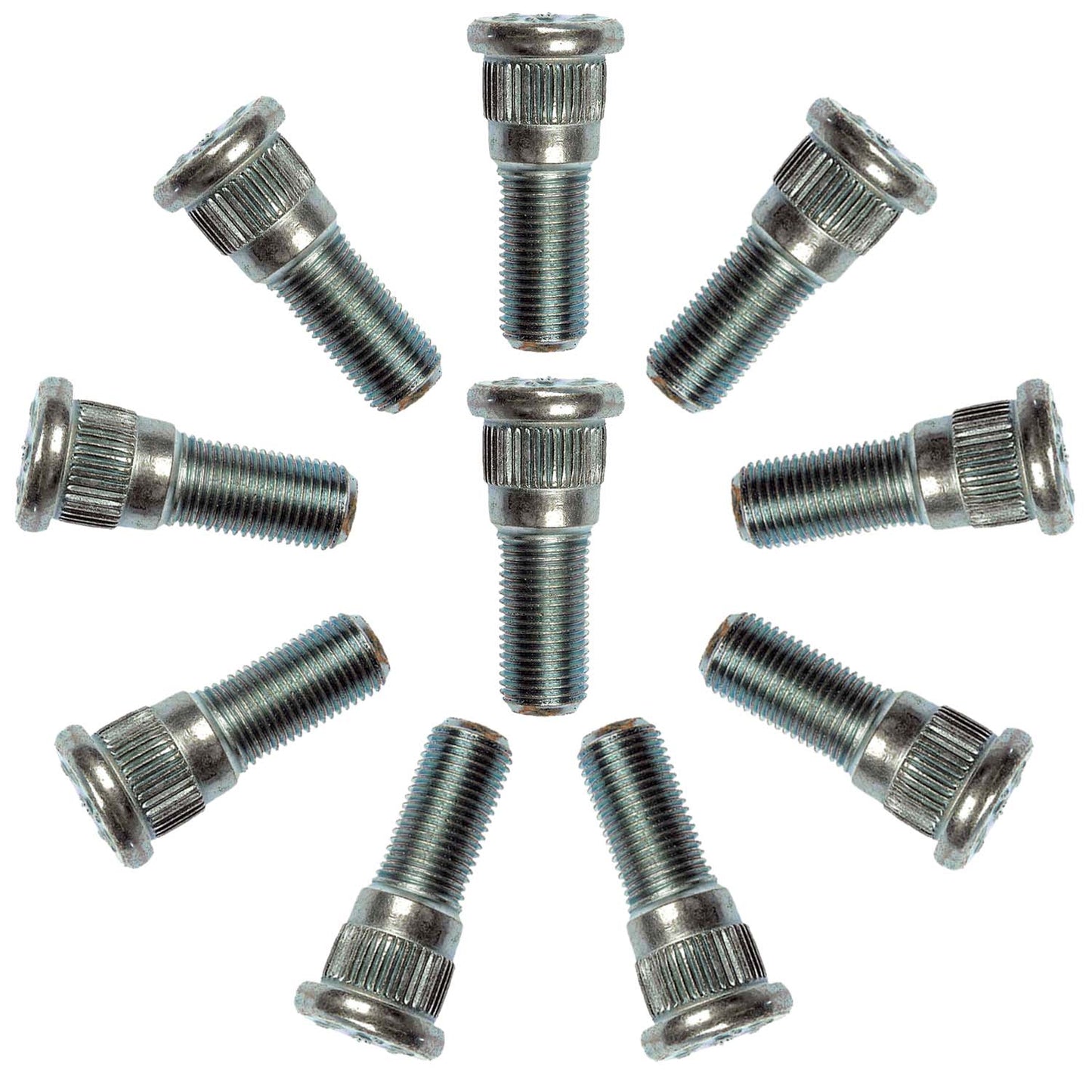 10 Wheel Lug Studs for Chrysler 89-65 for Dodge 97-62 Jeep 86-74, Plymouth 89-6