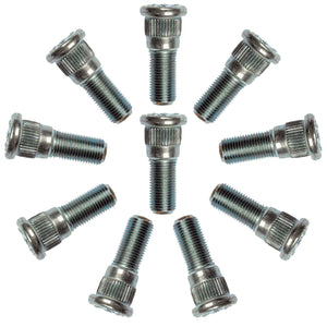 10 Wheel Lug Studs for Chrysler 89-65 for Dodge 97-62 Jeep 86-74, Plymouth 89-6