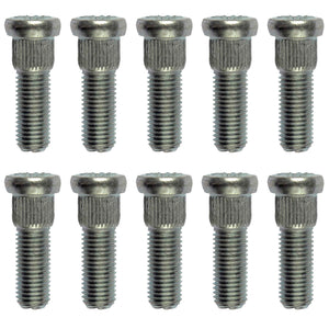 10 Wheel Lug Studs (Dorman #610-253) M12-1.50 - 14.10mm Knurl, 38.5mm Length