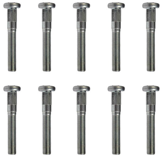 10 Wheel Lug Studs (Dorman #610-359) 0.625 In. Knurl, 4-1/32 In. Length