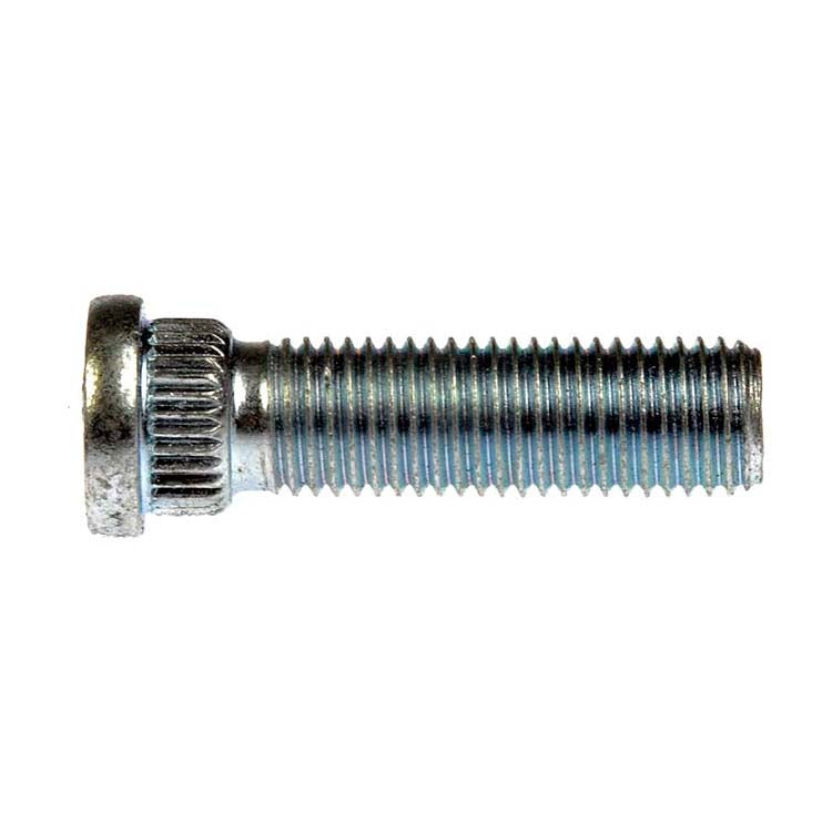 10 Wheel Lug Studs (Dorman #610-414) M12-1.50 Serrated 14.38mm Knurl 45mm Length