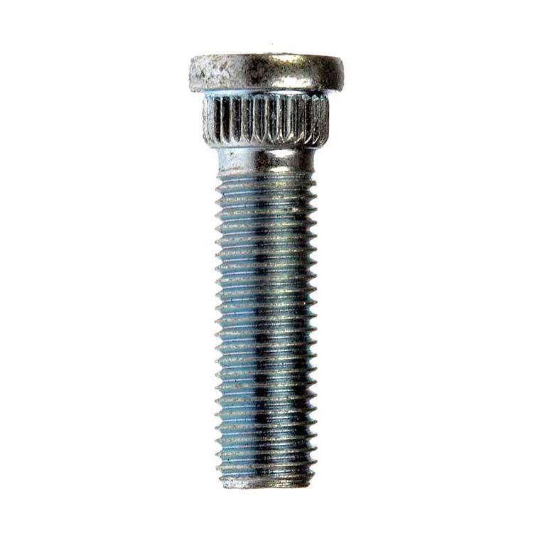 10 Wheel Lug Studs (Dorman #610-414) M12-1.50 Serrated 14.38mm Knurl 45mm Length