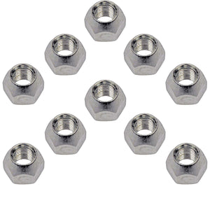 10 Wheel Lug Nut (Dorman #611-066) for Chrysler, GM, Mitsubishi, Toyota