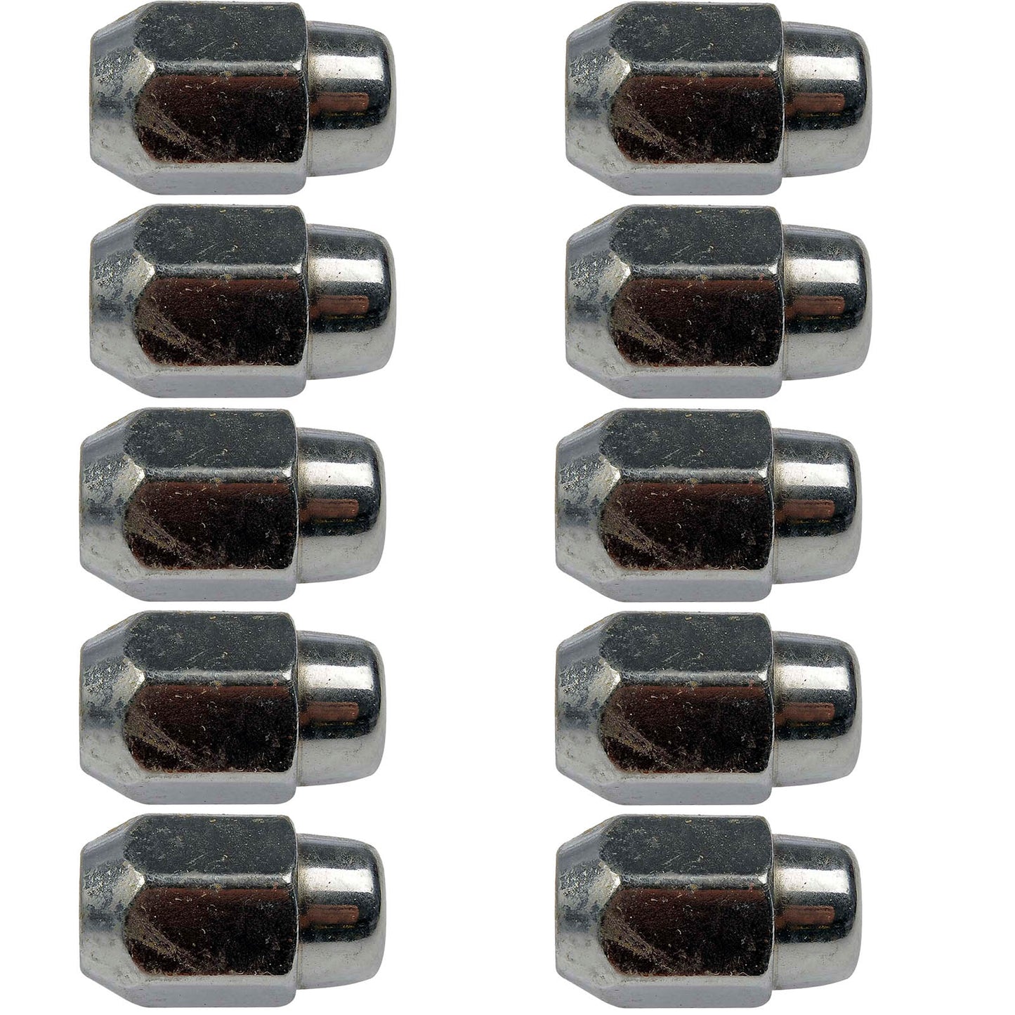 10 Wheel Lug Nut Dorman 611-097 - 7/16-20 - 13/16 In. Hex, 1.377 In. Length