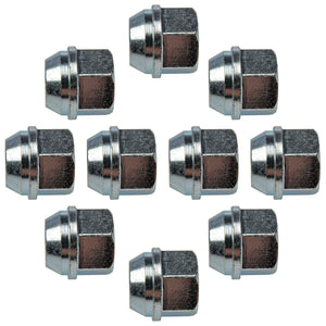 10 Wheel Lug Nut (Dorman #611-112) - M12-1.50 Bulge - 19mm Hex, 20.5mm Length