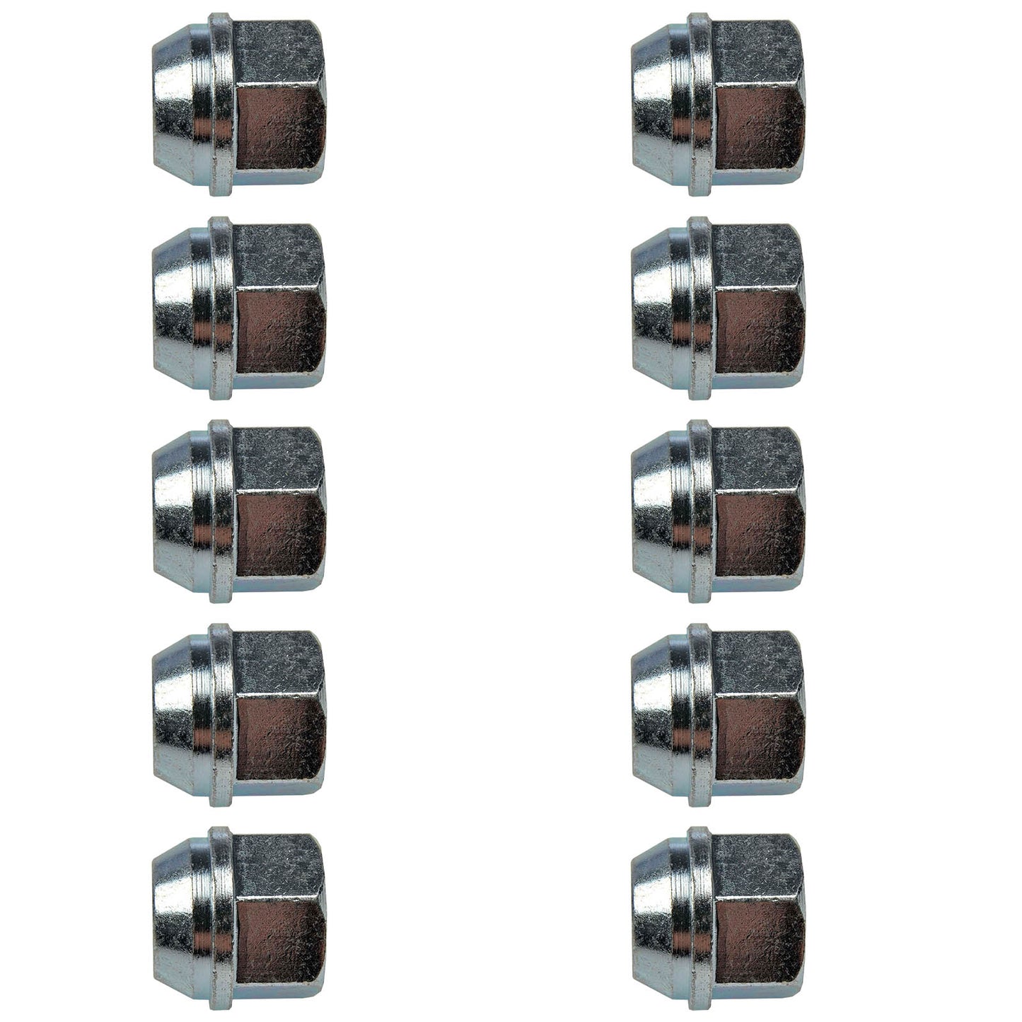 10 Wheel Lug Nut (Dorman #611-112) - M12-1.50 Bulge - 19mm Hex, 20.5mm Length