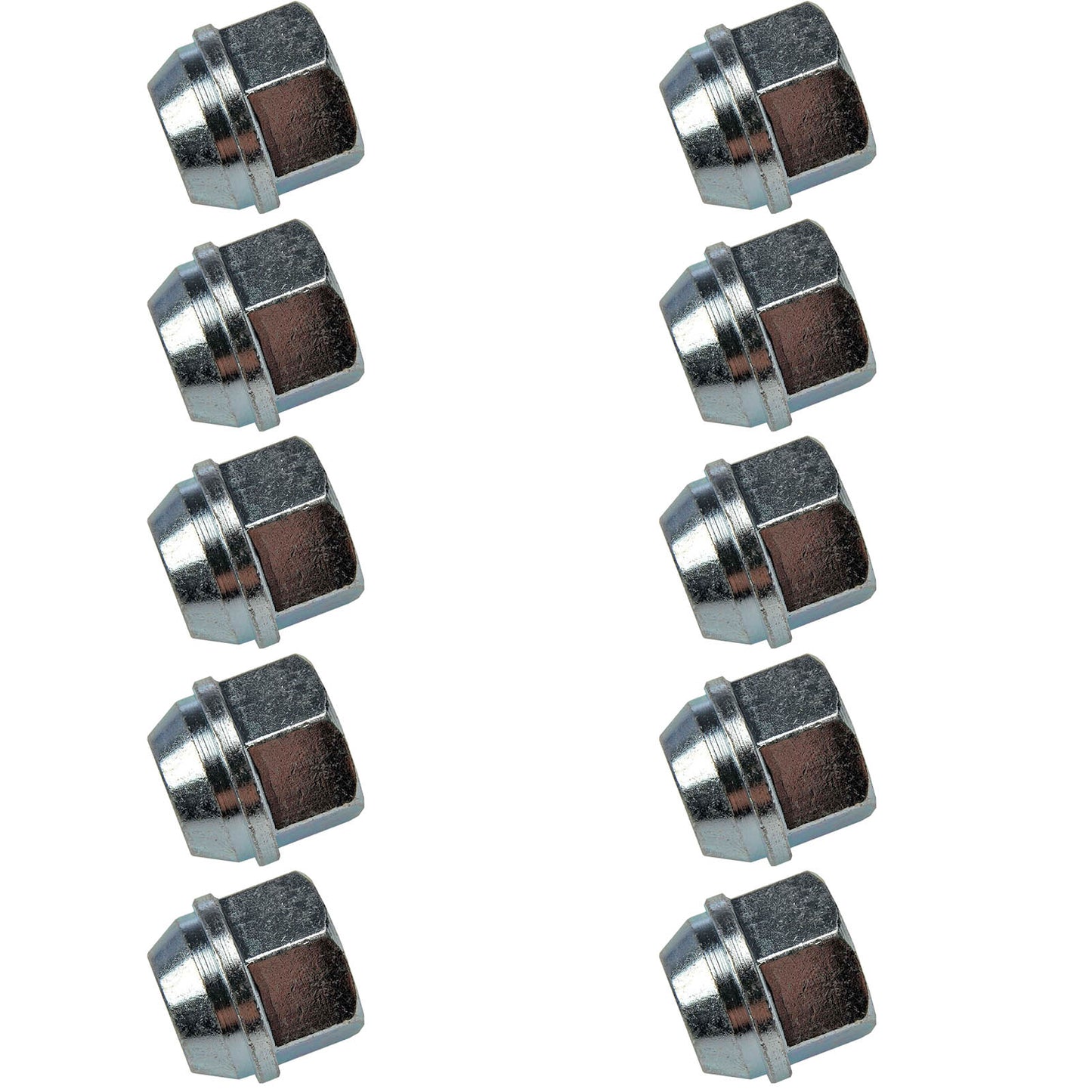 10 Wheel Lug Nut (Dorman #611-112) - M12-1.50 Bulge - 19mm Hex, 20.5mm Length