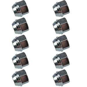 10 Wheel Lug Nut (Dorman #611-112) - M12-1.50 Bulge - 19mm Hex, 20.5mm Length