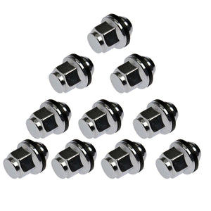 10 Wheel Lug Nut Dorman 611-210 for 99-15 Nissan Frontier, Xterra, Sentra, Titan