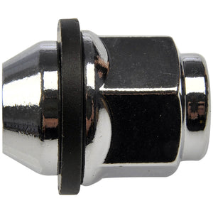 10 Wheel Lug Nut (Dorman 611-238) Wheel Nut M12-1.50 - 21mm Hex, 33.1mm Length