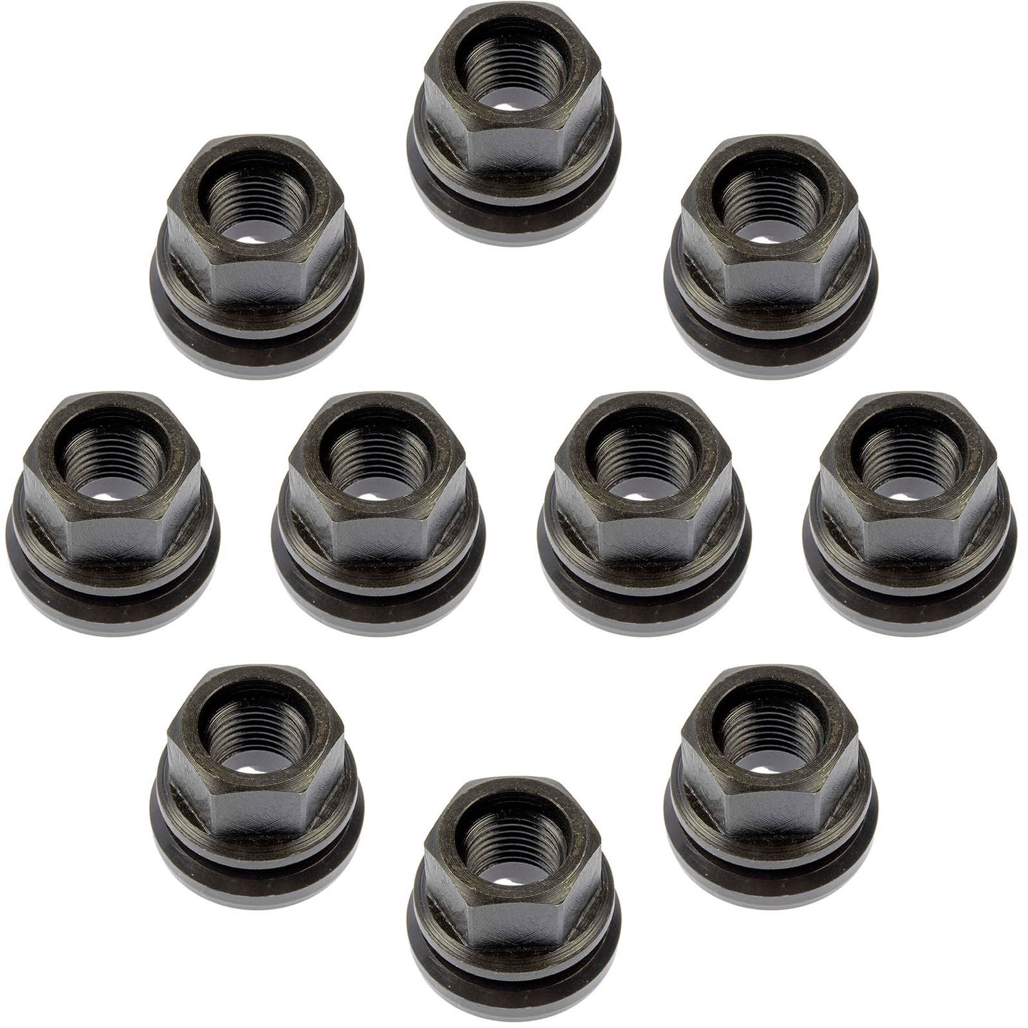 10 Wheel Lug Nut - M14-1.5 - (Dorman #611-246) for 1999-2015 Ford