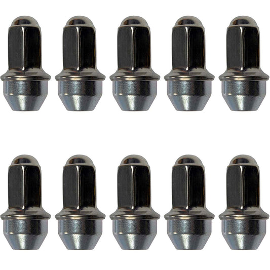 10 Wheel Lug Nut Dorman 611-290 For Ford F-150 2008-04, Lincoln Mark LT 2008-06