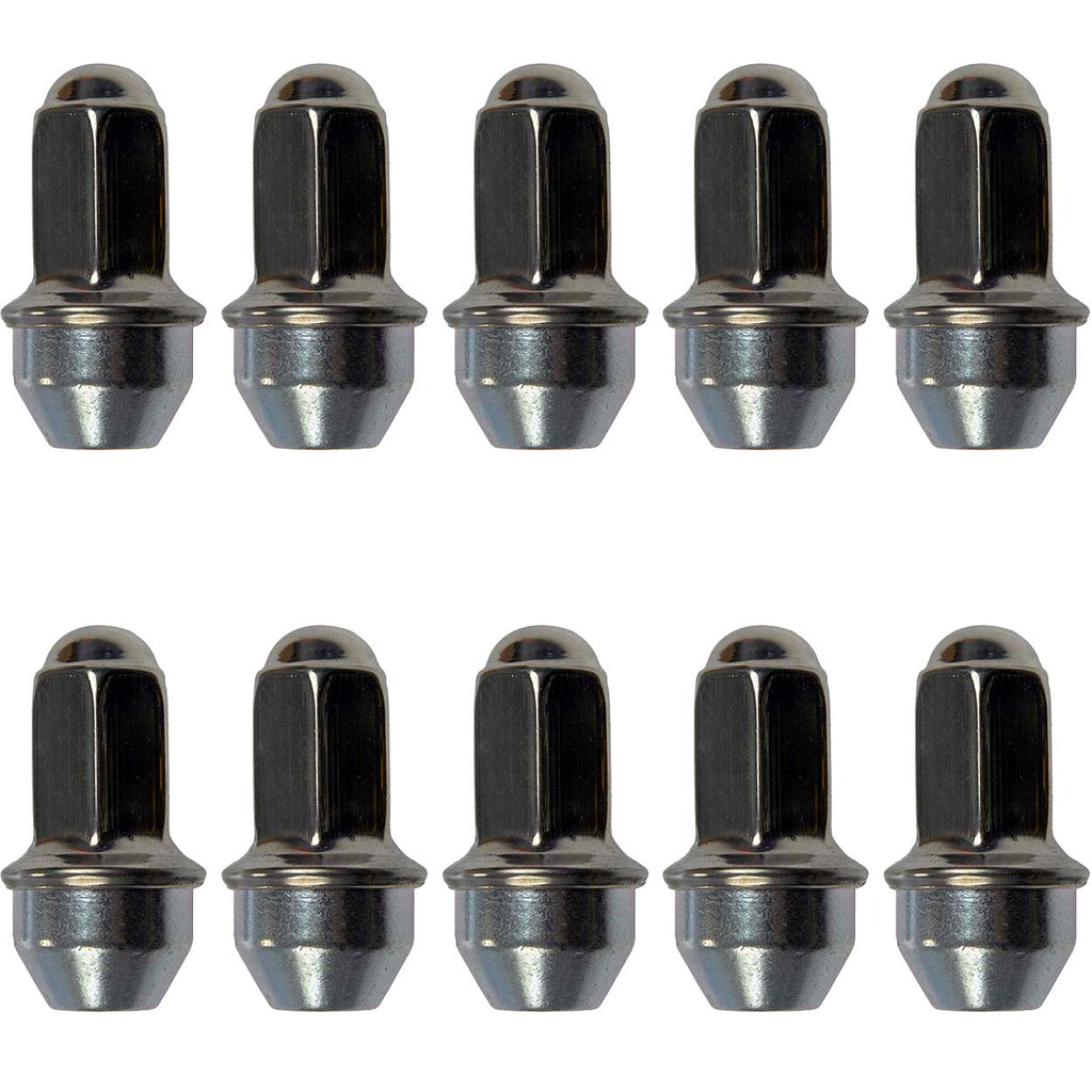 10 Wheel Lug Nut Dorman 611-290 For Ford F-150 2008-04, Lincoln Mark LT 2008-06