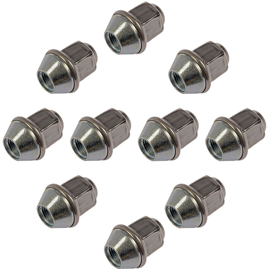 10 Wheel Lug Nut (Dorman #611-292) for '04-'10 Mercury, '05-'14 Ford