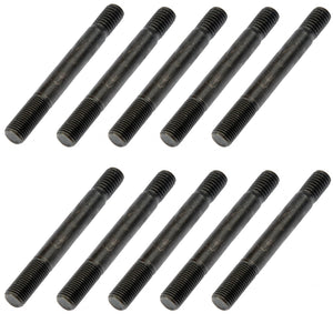 10 Double Ended Stud - 3/8-16 x 5/8 In. and 3/8-24 x 7/8 In.(Dorman #675-079)