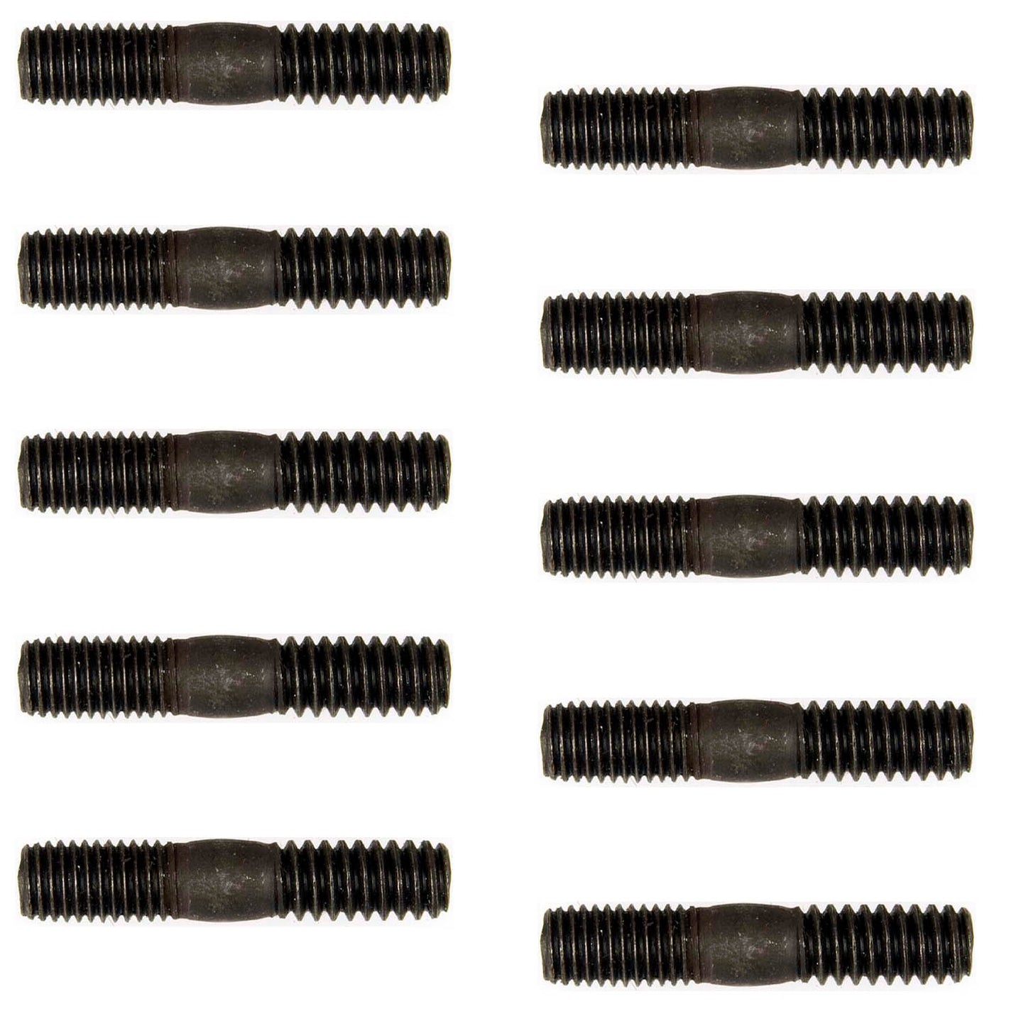 10 Double Ended Stud - 1/4-20 x 1/2 In. and 1/4-28 x 1/2 In. - Dorman# 675-085