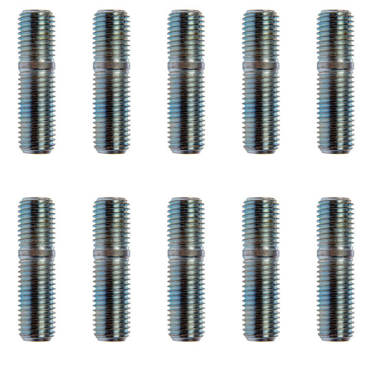 10 Double Ended Stud - M10-1.25 x 13mm and M10-1.25 x 21mm - Dorman# 675-572
