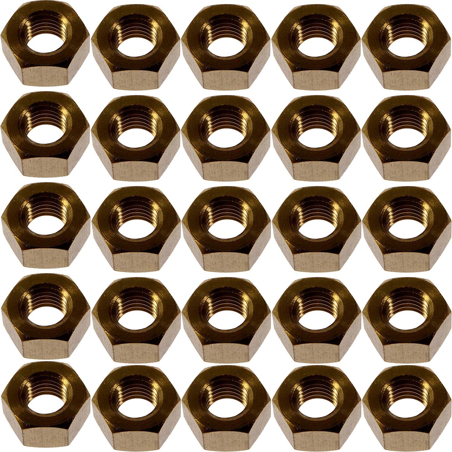 Hex Nuts - Stud (Brass and Steel) - 5/16-24 - Dorman# 680-001