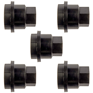 5 Black Wheel Nut Cover M24-2.0 - Dorman# 711-021